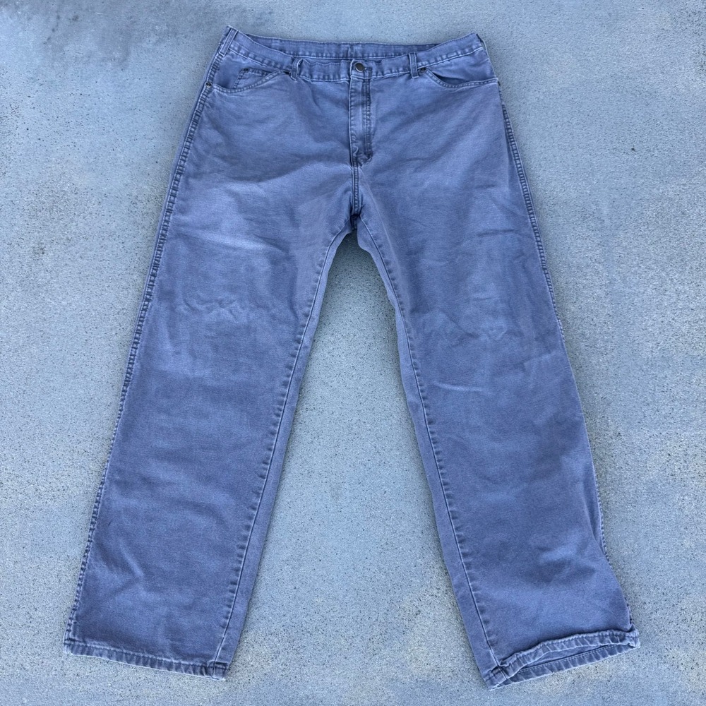 Dickies 40x32‎ Relaxed Fit Carpenter Pants Men Gray